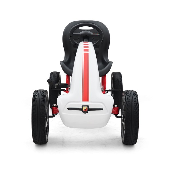 Дитячий веломобіль GoKart Milly Mally Abarth, білий