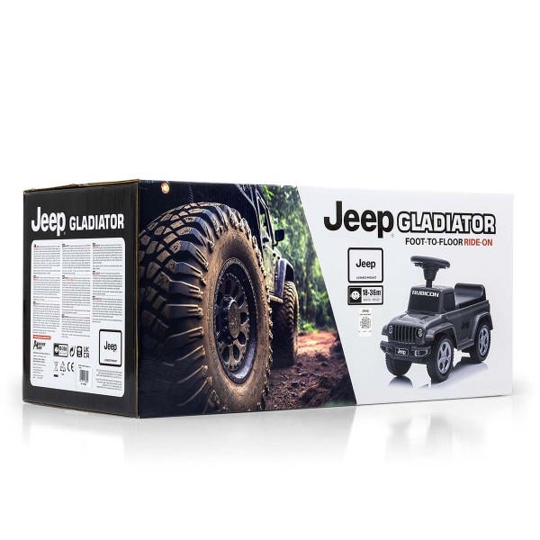 Машинка толокар Milly Mally Jeep Rubicon Gladiator, червоний