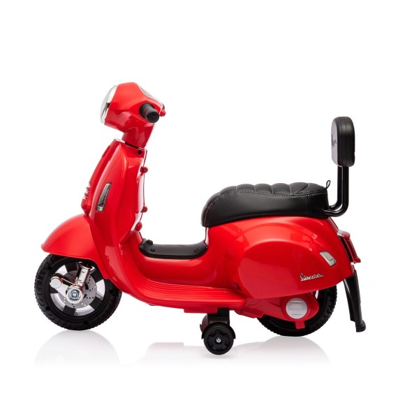 Дитяча машинка на акумулятор Milly Mally Mini Vespa GTS, червоний