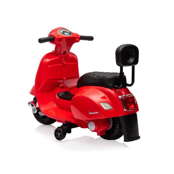 Дитяча машинка на акумулятор Milly Mally Mini Vespa GTS, червоний