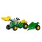 Екскаватор на педалі і причепом Rolly Toys Rolly Kid John Deere (023110)