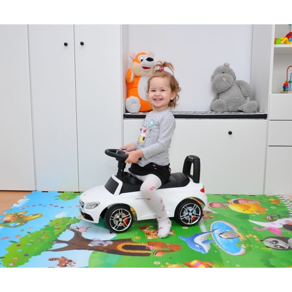 Машинка толокар Milly Mally Mercedes-AMG C63 Coupe S, білий