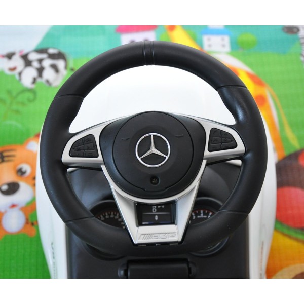 Машинка толокар Milly Mally Mercedes-AMG C63 Coupe S, білий