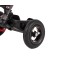 Триколісний велосипед-коляска Qplay Rito Rubber, сірий