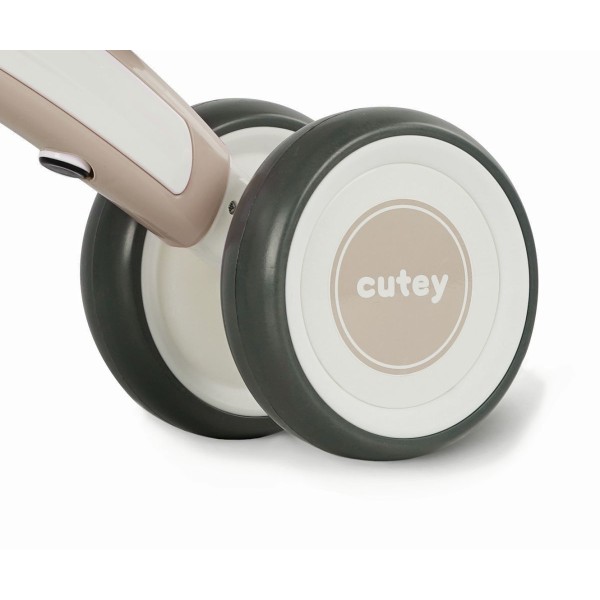 Qplay Cutey Retro - чотириколісний велосипед для дітей 1-3 років, бежевий