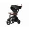 Триколісний велосипед-коляска Qplay Rito Deluxe Rubber, чорний