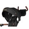 Триколісний велосипед-коляска Qplay Rito Deluxe Rubber, чорний