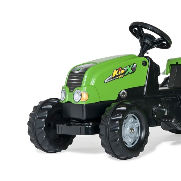 Трактор на педалі з причепом Rolly Toys Rolly Kid, зелений (012169)