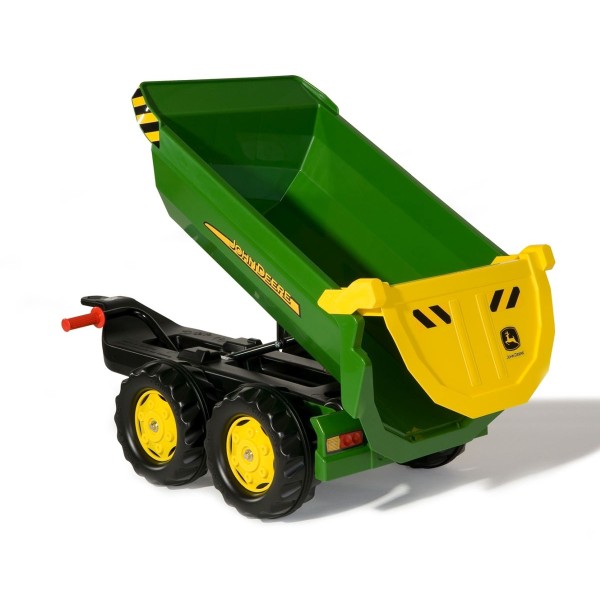 Причіп-напівсамоскид Rolly Toys Rolly Halfpipe John Deere (122165)