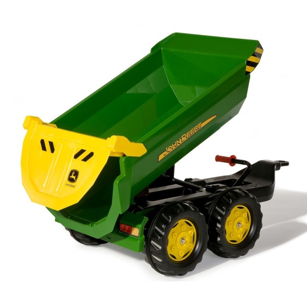 Причіп-напівсамоскид Rolly Toys Rolly Halfpipe John Deere (122165)