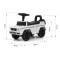 Машинка толокар Milly Mally Mercedes G350d S, білий