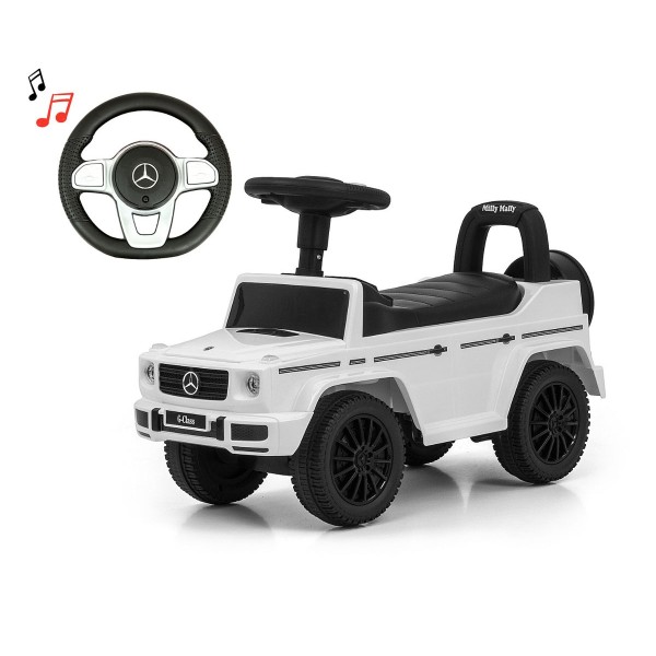 Машинка толокар Milly Mally Mercedes G350d S, білий