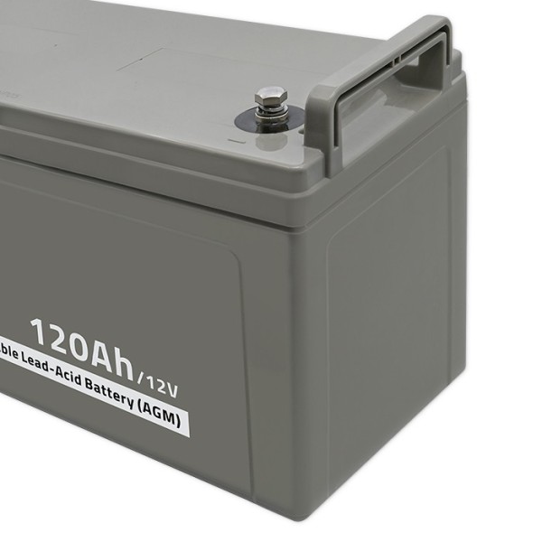 Акумулятор необслуговуваний LongLife AGM Qoltec  12V 120А/год