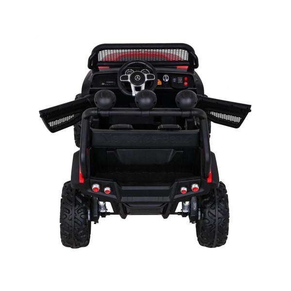 Джип на акумуляторі 4x4 Mercedes Benz Unimog Terenowy, червоний
