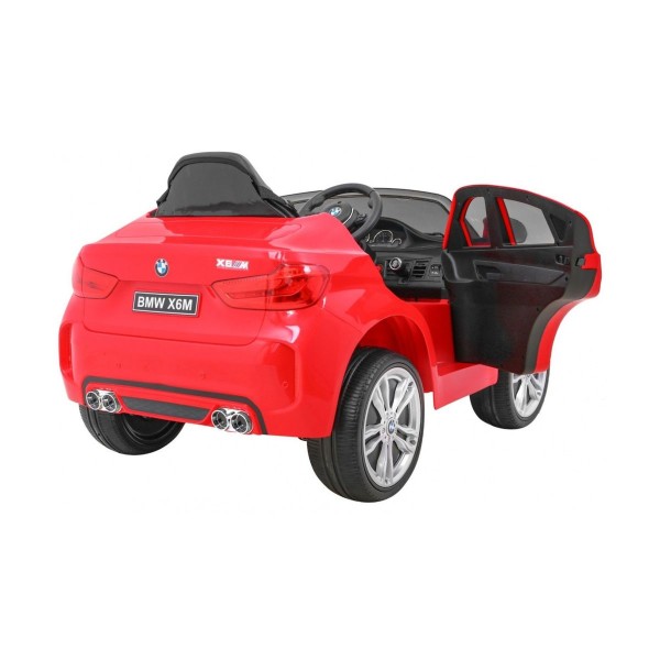 Автомобіль на акумуляторі BMW X6M, червоний