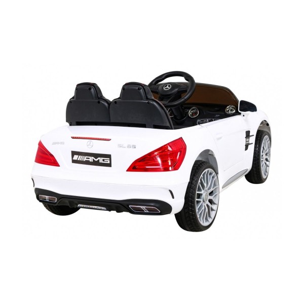 Автомобіль на акумуляторі Mercedes Benz AMG SL65 S, білий