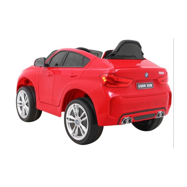 Автомобіль на акумуляторі BMW X6M, червоний