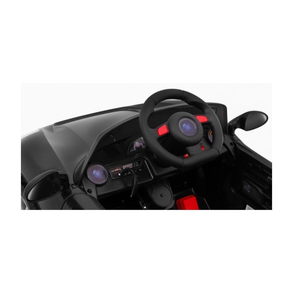Автомобіль на акумулятор Ramiz Roadster, чорний