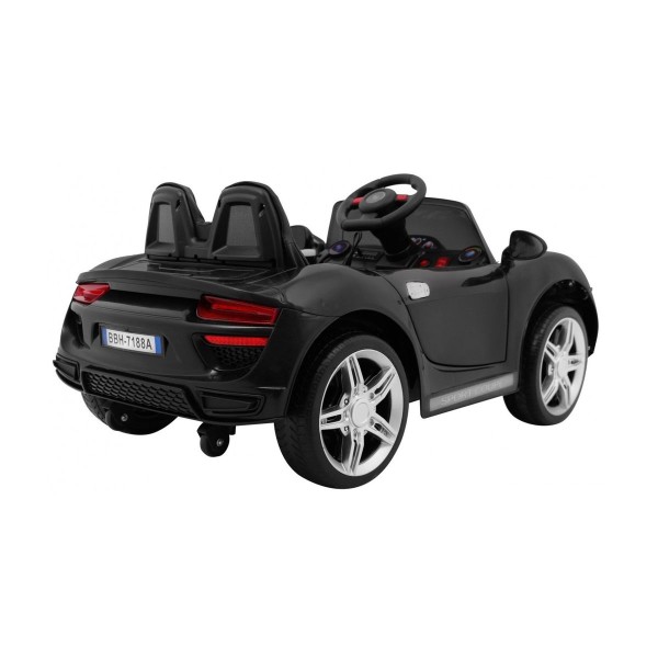 Автомобіль на акумулятор Ramiz Roadster, чорний