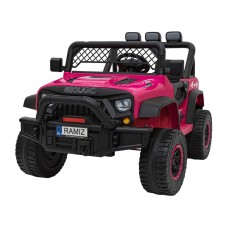 Джип на акумуляторі двомісний 4х2 Geoland Power, рожевий