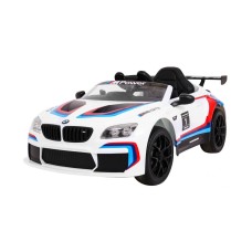 Автомобіль на акумуляторі BMW M6 GT3, білий