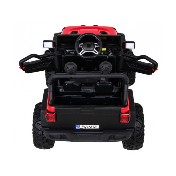 Джип на акумулятор 4x4 Ramiz Master Of Terain, червоний