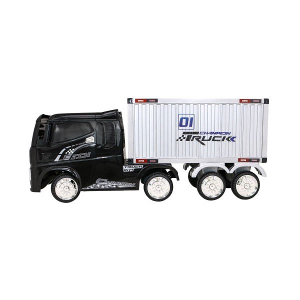 Вантажний автомобіль з напівпричіпом Ramiz Container Truck, чорний