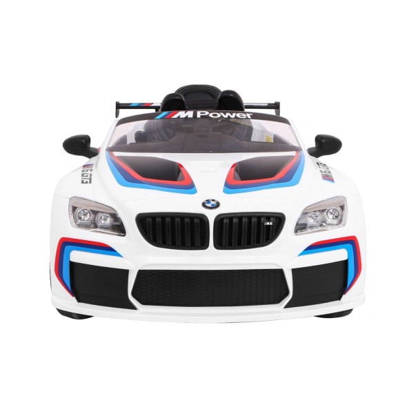 Автомобіль на акумуляторі BMW M6 GT3, білий