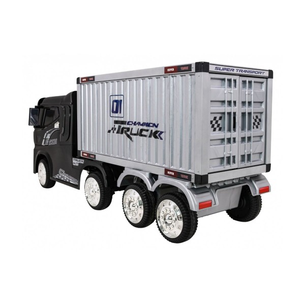 Вантажний автомобіль з напівпричіпом Ramiz Container Truck, чорний