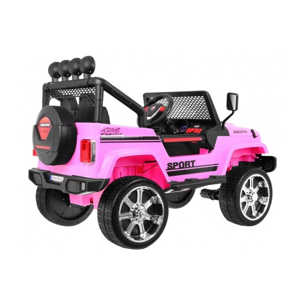 Джип на акумулятор 4x4 Ramiz Raptor Drifter, рожевий