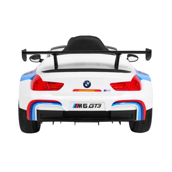 Автомобіль на акумуляторі BMW M6 GT3, білий