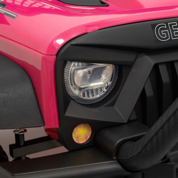 Джип на акумуляторі двомісний 4х2 Geoland Power, рожевий