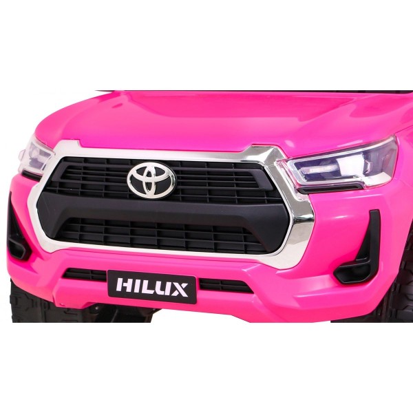 Джип на акумуляторі 4x4 Toyota Hilux, рожевий