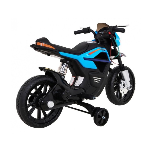 Мотоцикл на акумулятор Ramiz Night Rider, блакитний