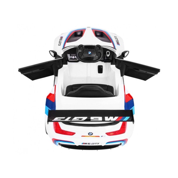 Автомобіль на акумуляторі BMW M6 GT3, білий