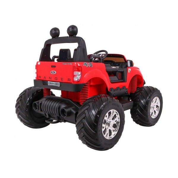 Джип на акумулятор Ford Ranger Monster 4x4, червоний