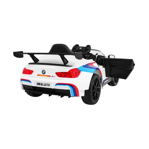 Автомобіль на акумуляторі BMW M6 GT3, білий