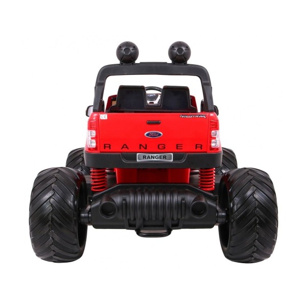 Джип на акумулятор Ford Ranger Monster 4x4, червоний