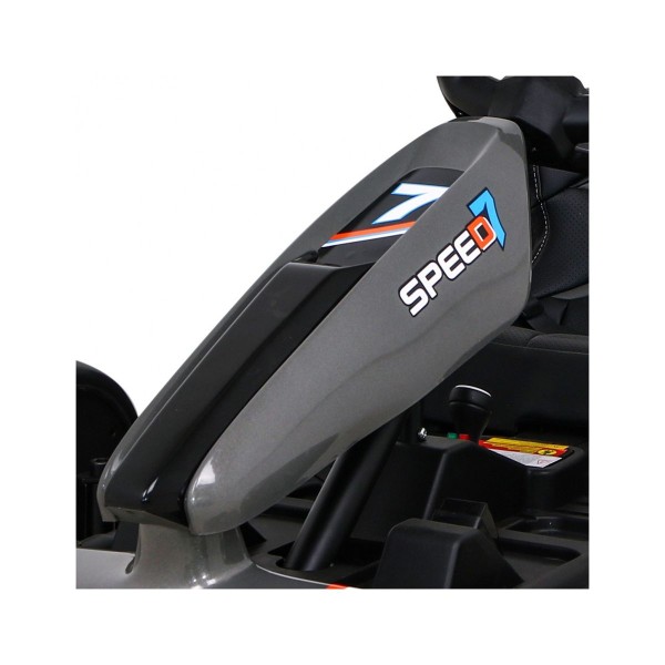 Автомобіль карт дрифтовий на акумулятор Ramiz Gokart Speed 7 Drift King, сірий