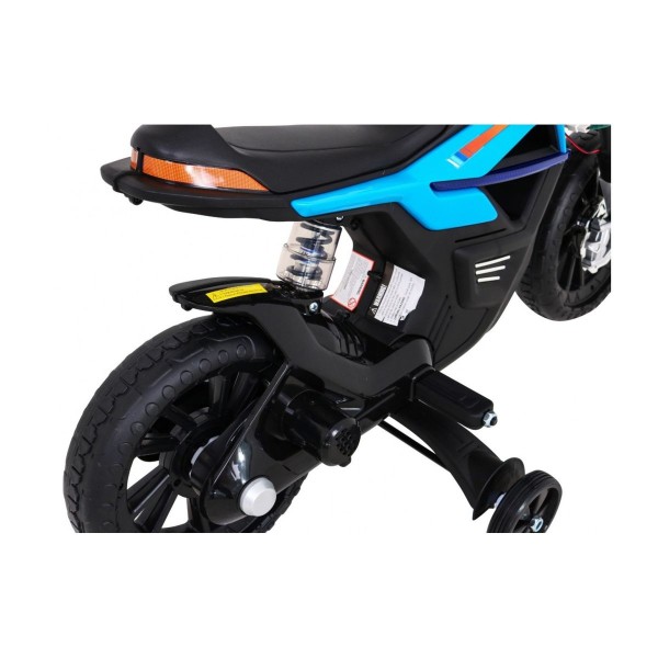 Мотоцикл на акумулятор Ramiz Night Rider, блакитний