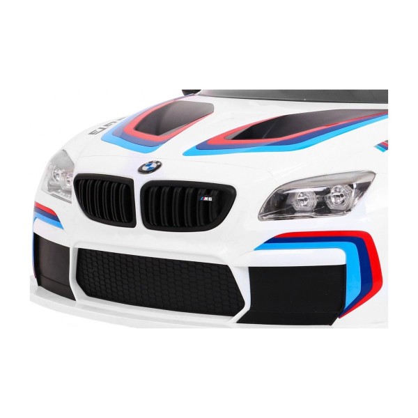 Автомобіль на акумуляторі BMW M6 GT3, білий