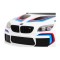 Автомобіль на акумуляторі BMW M6 GT3, білий