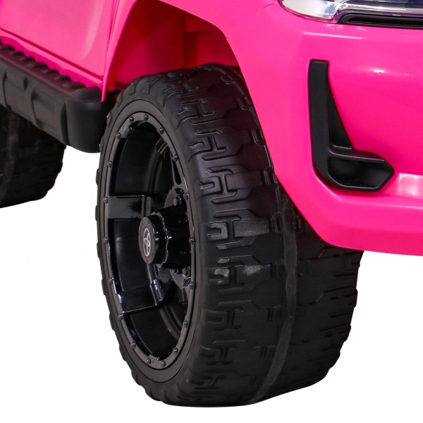 Джип на акумуляторі 4x4 Toyota Hilux, рожевий