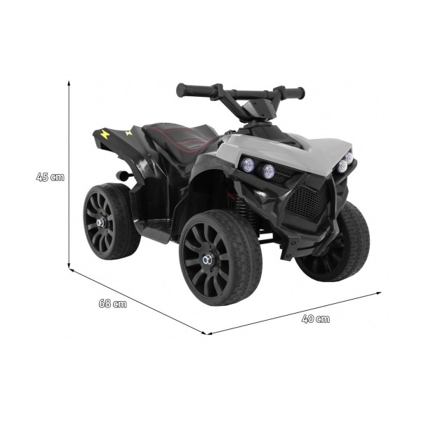 Квадроцикл на акумулятор Ramiz Quad NAVI, сірий