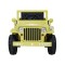 Джип на акумулятор військовий 4x4 Ramiz Retro, бежевий