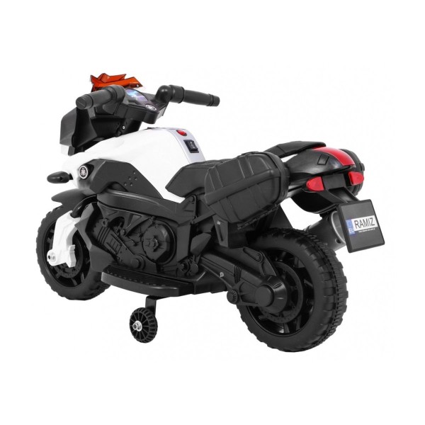 Мотоцикл на акумулятор Ramiz SkyBike, білий