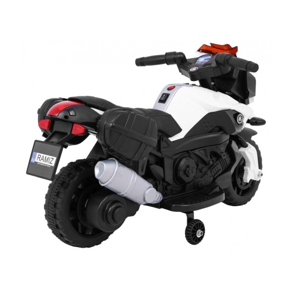 Мотоцикл на акумулятор Ramiz SkyBike, білий