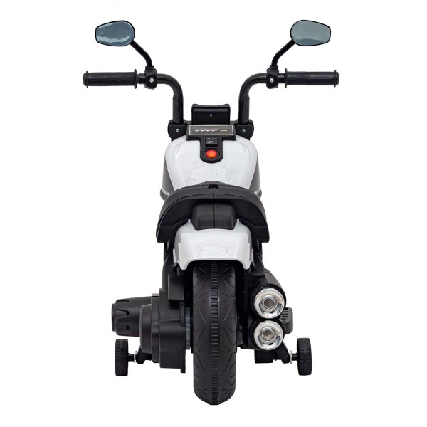 Мотоцикл на акумуляторі Chopper FASTER, білий