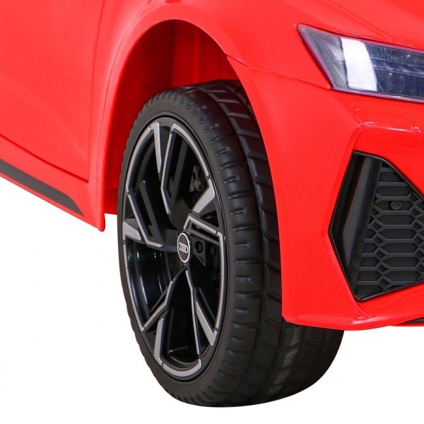 Автомобіль на акумуляторі Audi RS 6, червоний