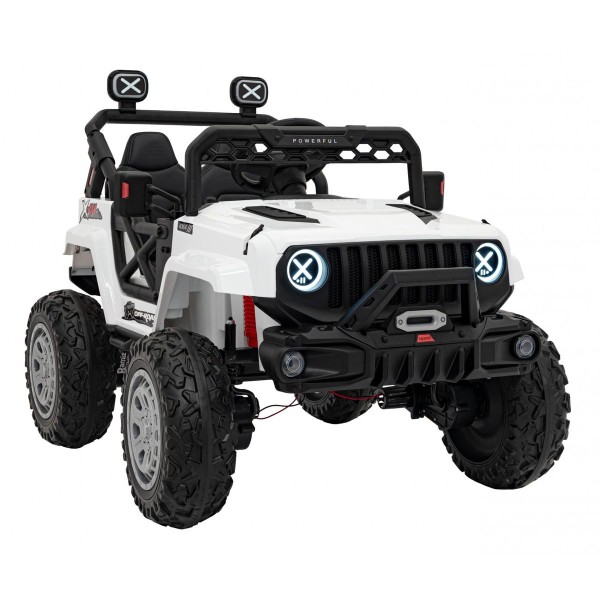 Джип на акумулятор 4x4 Ramiz Off-Road Speed, білий